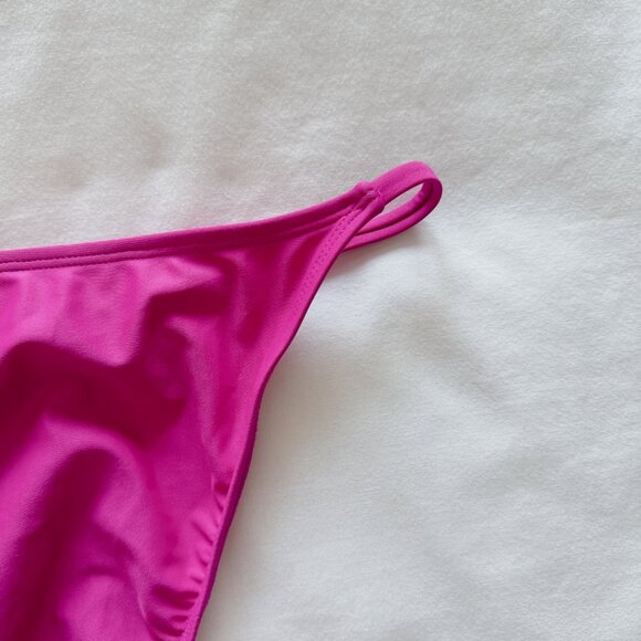Wild Fable NWT purple low rise high leg cheeky bikini bathing suit bottoms XL - Picture 10 of 14